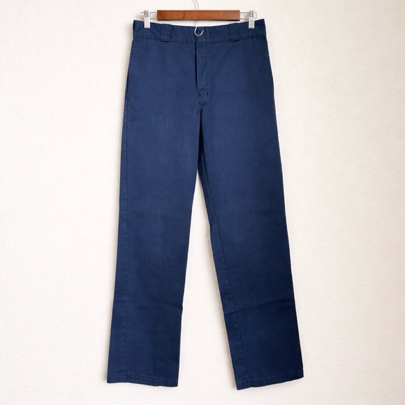 Dickies Other - Dickies 874 Original Fit Work Pants 30x34 Navy Straight Leg Uniform Classic